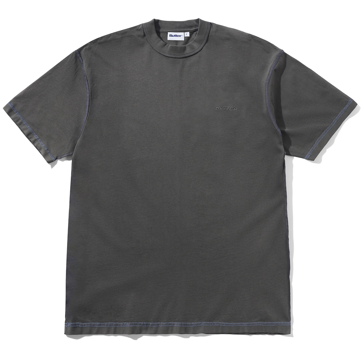 Butter Goods Inside Out T-shirt Washed Black