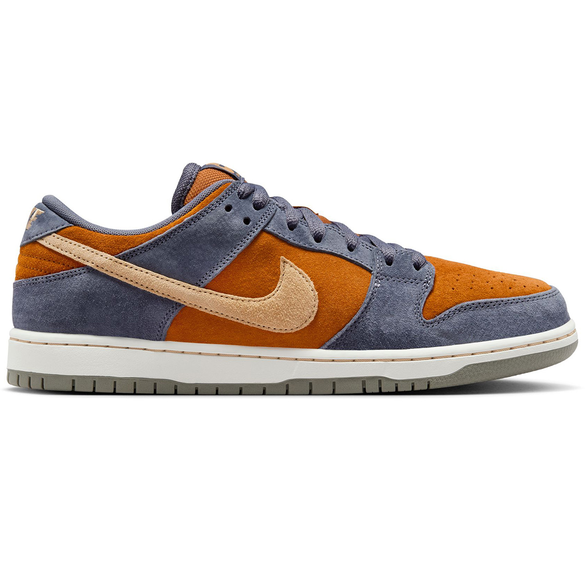 Nike SB Dunk Low Pro Light Carbon/Sesame-Monarch-Summit White