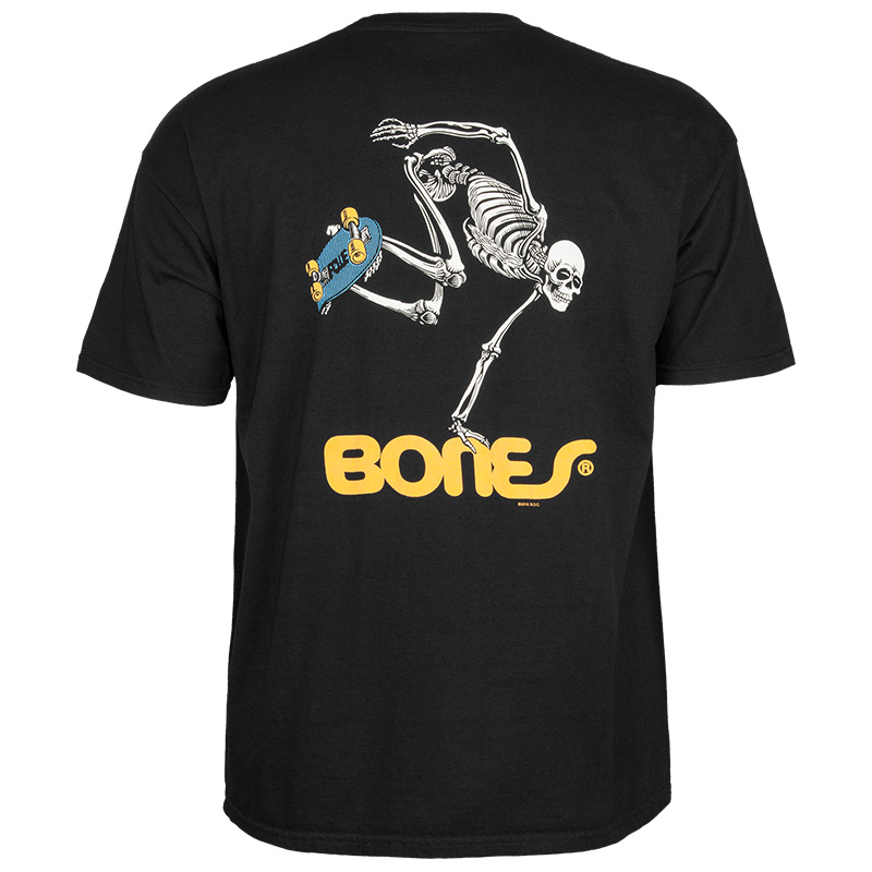 Powell Peralta Skateboard Skeleton Youth T-Shirt Black