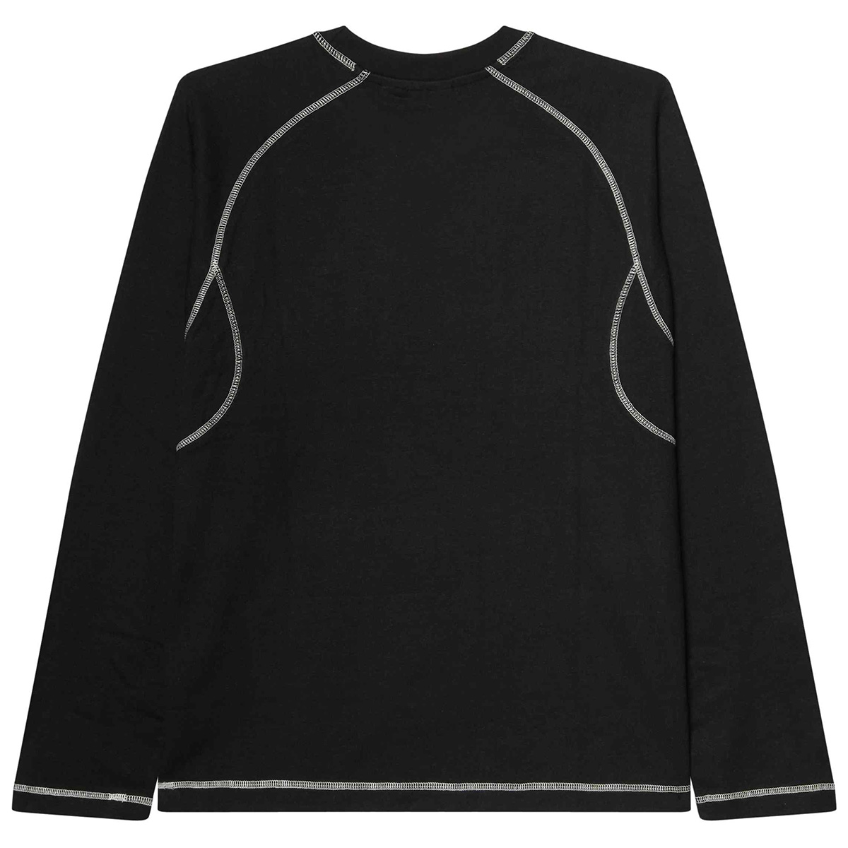 Obey Aaron Contrast Stitch Longsleeve T-Shirt Black