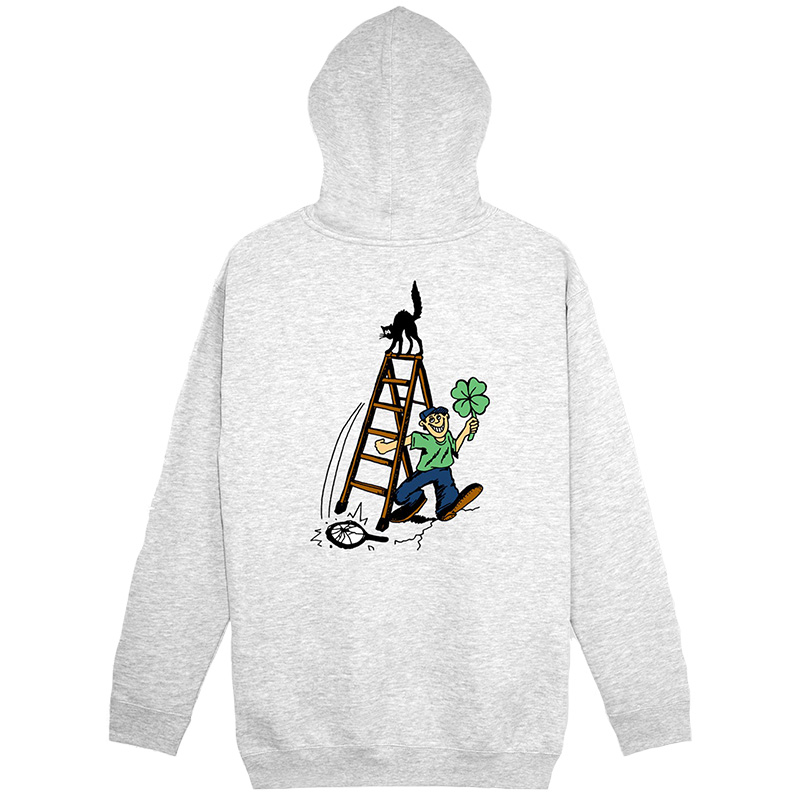 Pass-Port Dumb Luck Ladder Hoodie Ash Pass-Port Dumb Luck Ladder Hoodie Ash
