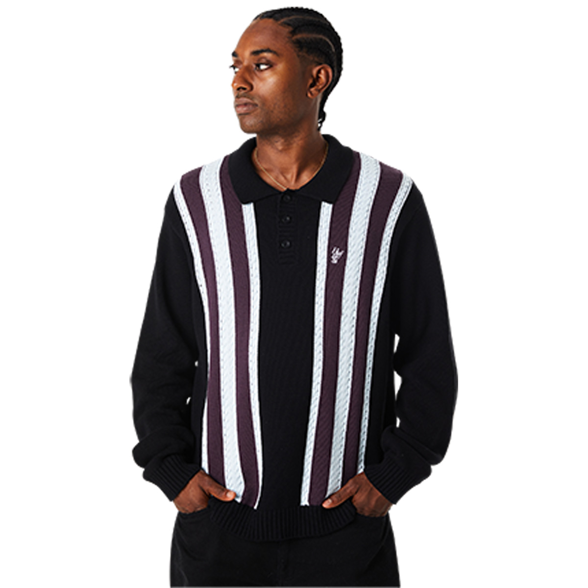 HUF Cambridge Sweater Black HUF Cambridge Sweater Black