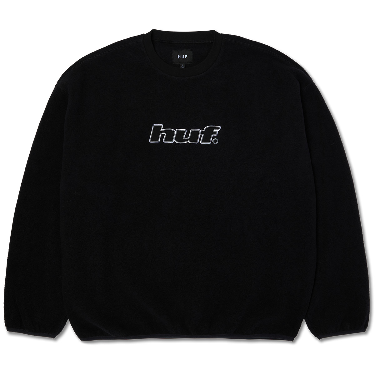 HUF H Dot Polar Fleece Sweater Black