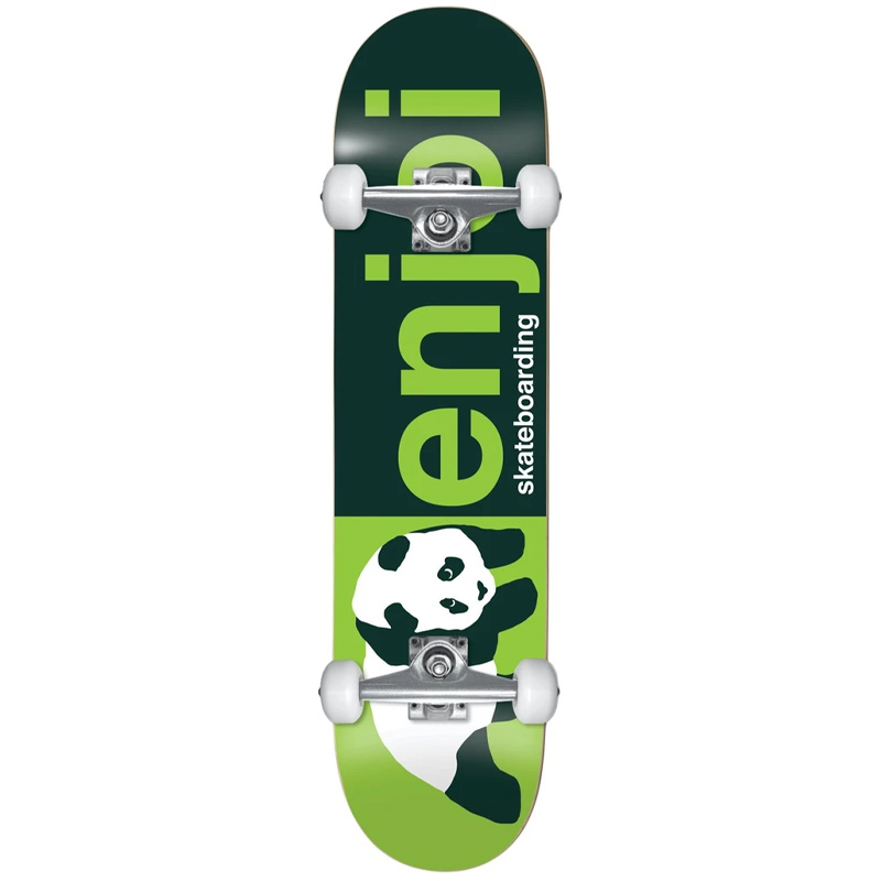 Enjoi Half and Half First Push Complete Skateboard Green 8.0 Enjoi Half and Half First Push Complete Skateboard Green 8.0