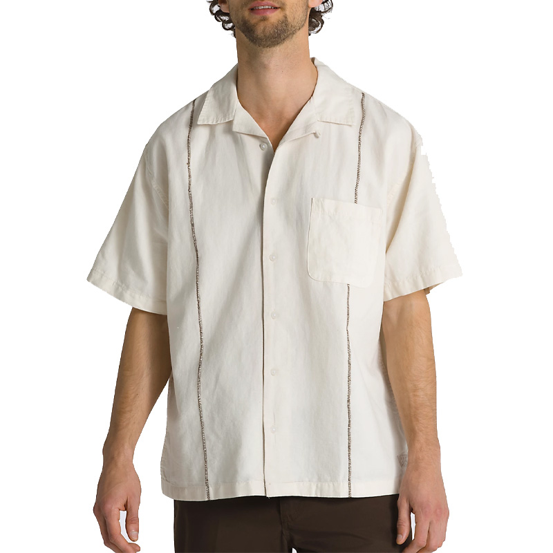 Vans Mikey Feb Woven Shirt Mife Natural Cotton