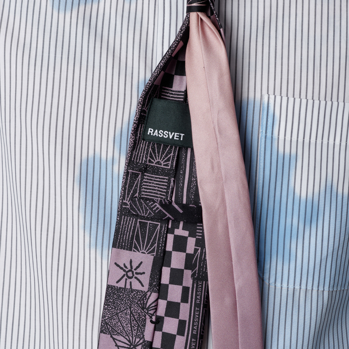 Rassvet Allover Printed Tie Woven