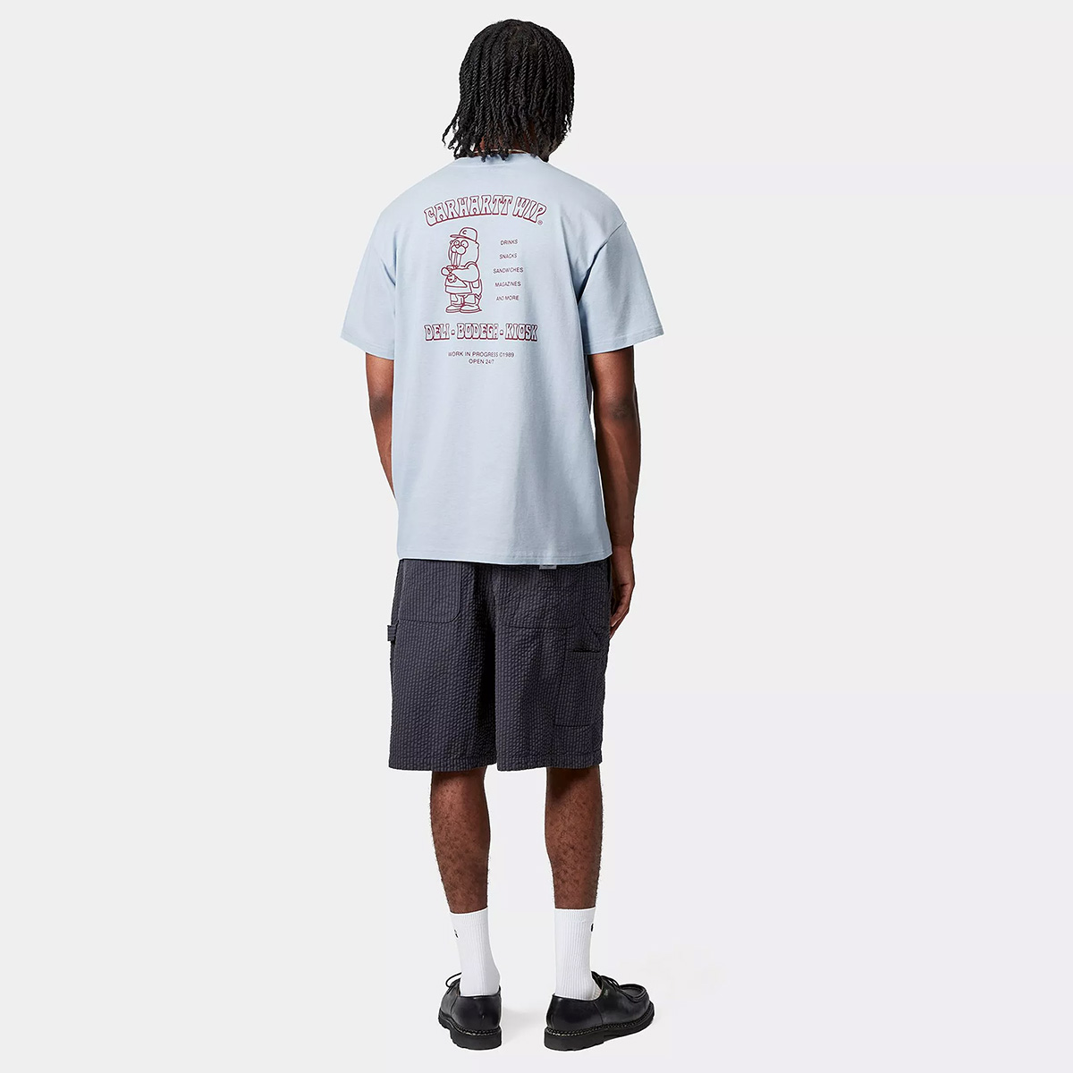 Carhartt WIP Sandwich T-Shirt Blue Fog Carhartt WIP Sandwich T-Shirt Blue Fog