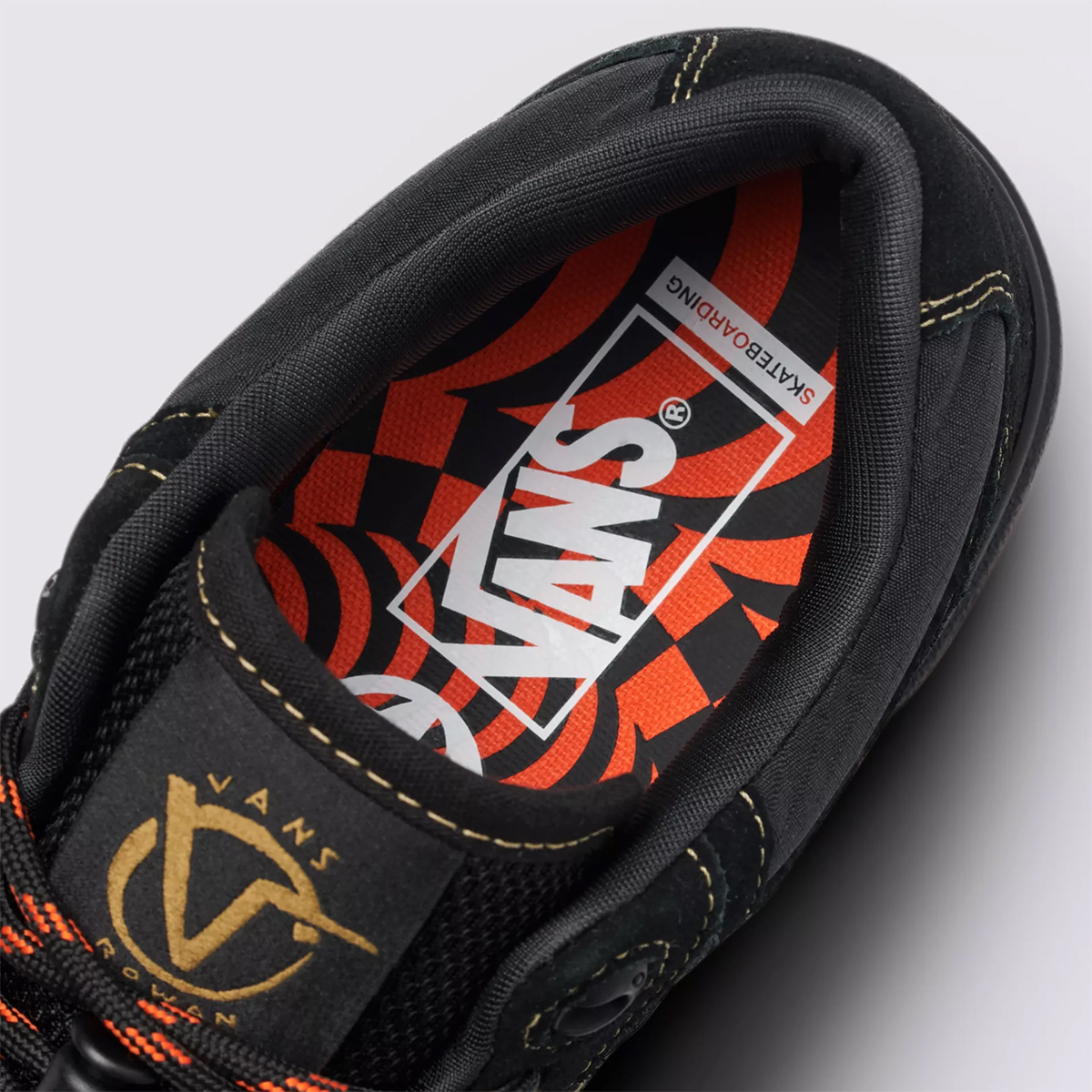 Vans Rowan 2 x Spitfire Black/Flame Vans Rowan 2 x Spitfire Black/Flame