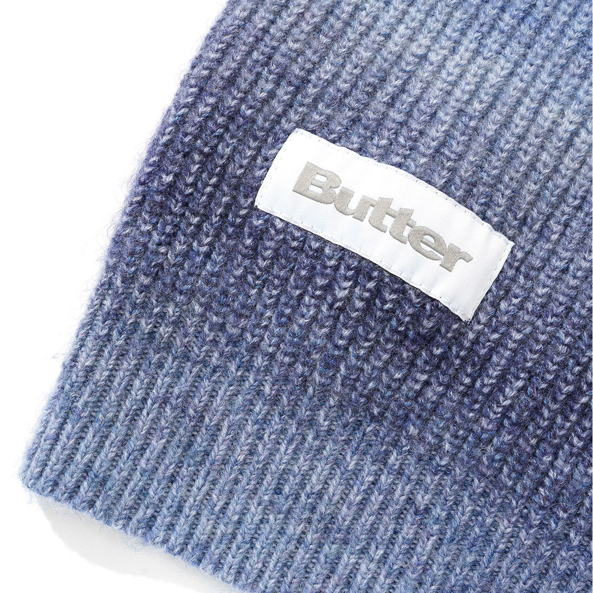 Butter Goods Beams 1/4 Zip Knit Polo Blue Butter Goods Beams 1/4 Zip Knit Polo Blue