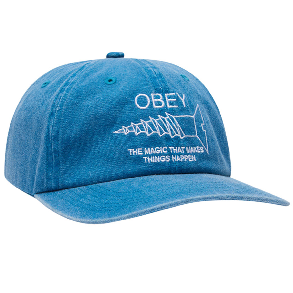Obey Pigment Things Happen Strapback Pigment Blue Obey Pigment Things Happen Strapback Pigment Blue