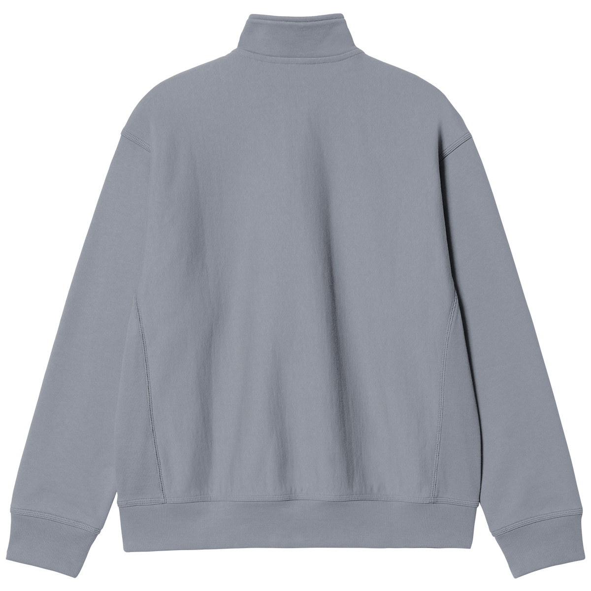 Carhartt WIP Half Zip American Script Sweater Shady Blue