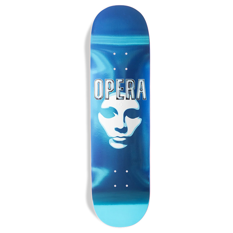 Opera Mask Logo Skateboard Deck 8.5