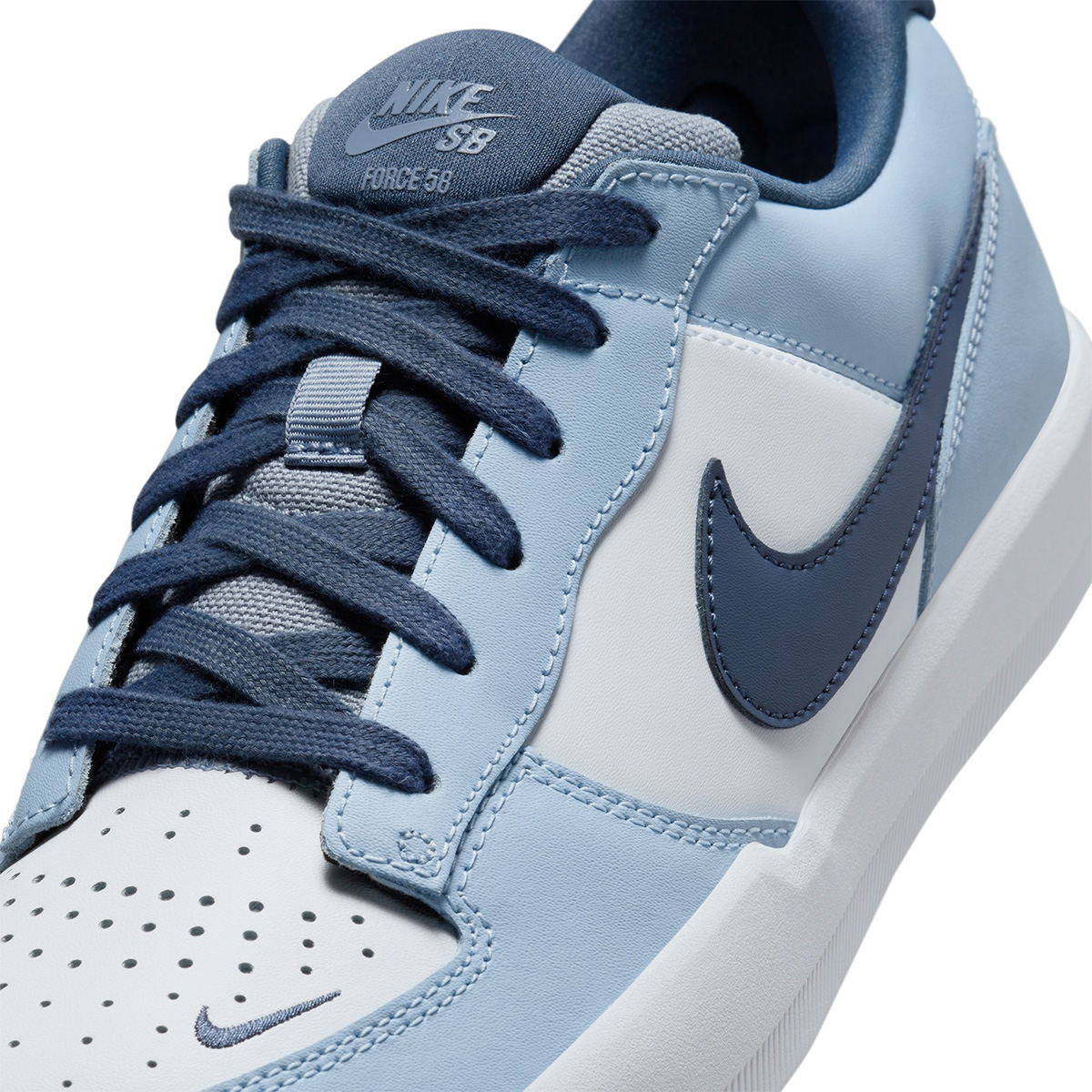 Nike SB Force 58 Premium White/Thunder Blue/White/Ashen Slate Nike SB Force 58 Premium White/Thunder Blue/White/Ashen Slate