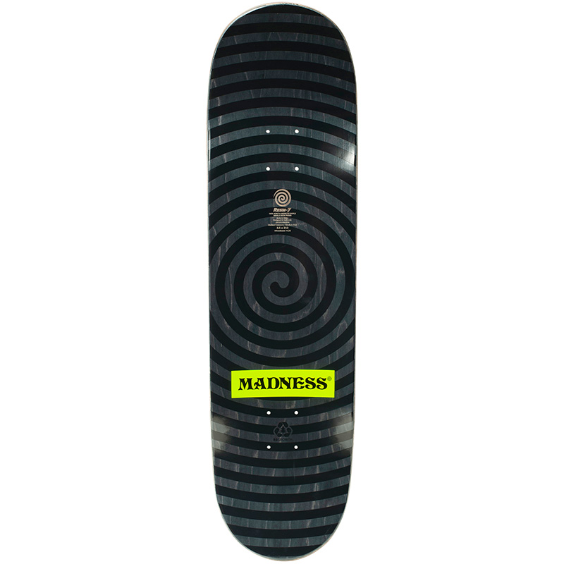 Madness Queen R7 Skateboard Deck Holographic/Swirl 8.5