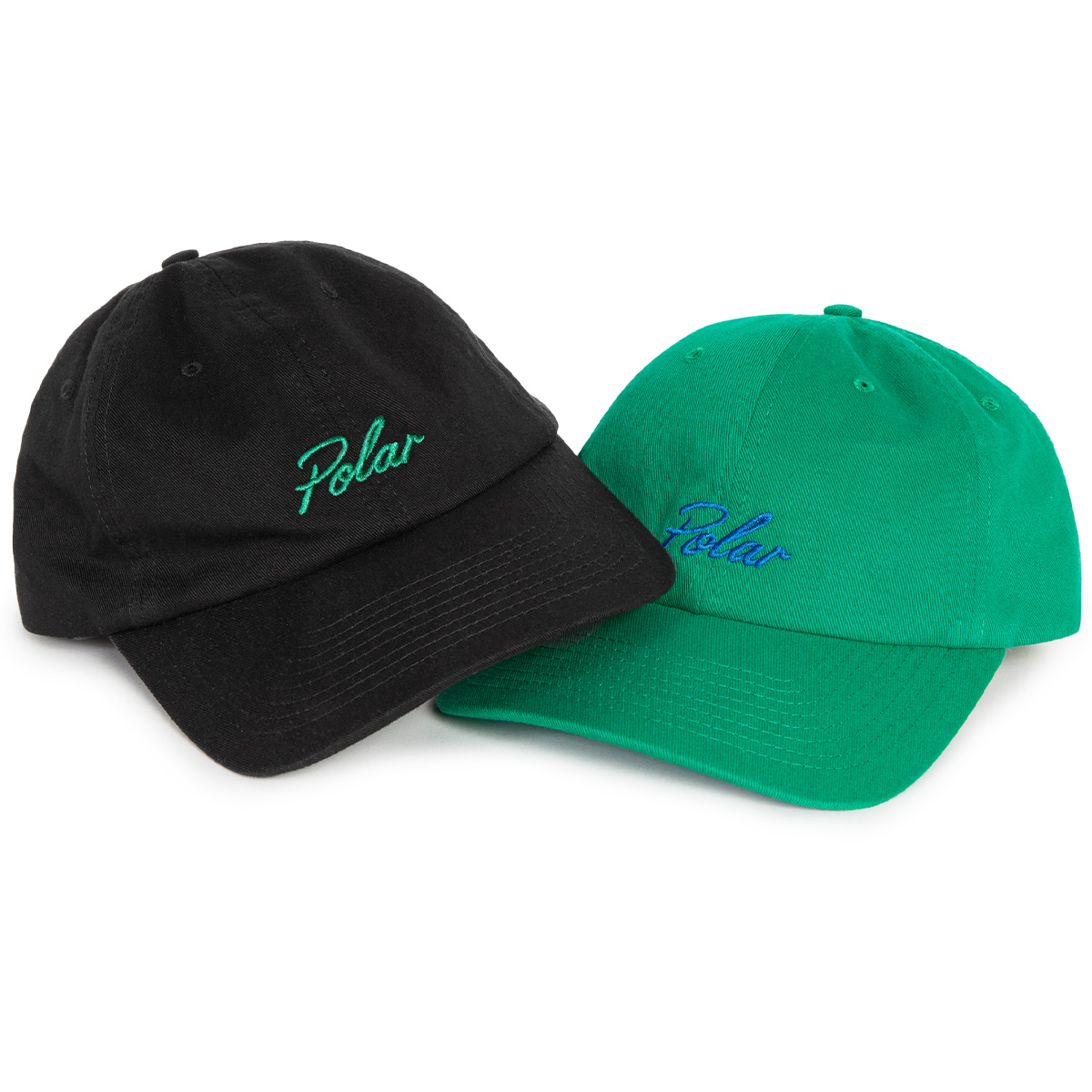 Polar Varsity Logo Sai Cap Emerald/Blue Polar Varsity Logo Sai Cap Emerald/Blue