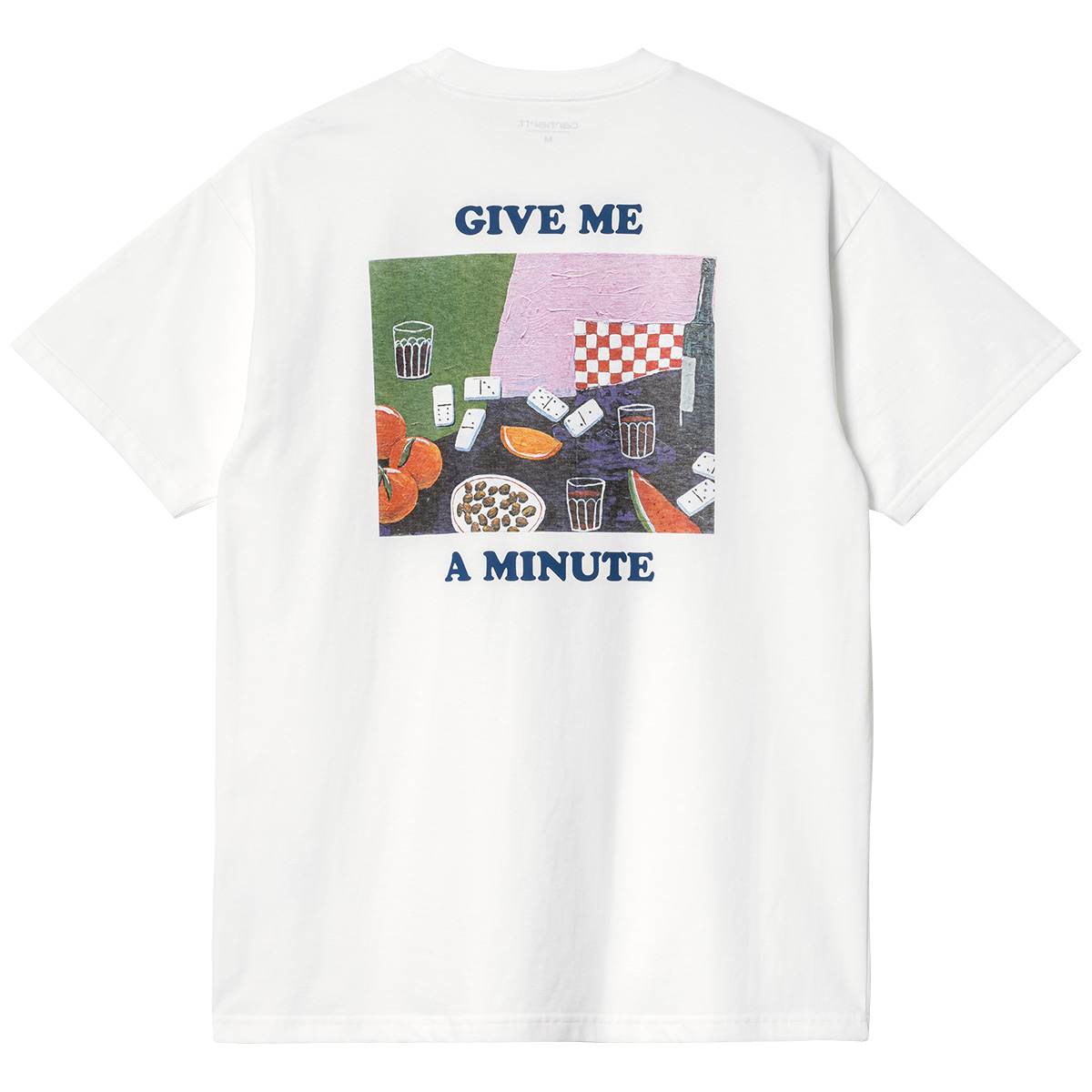 Carhartt WIP Isis Maria Dinner T-Shirt White Carhartt WIP Isis Maria Dinner T-Shirt White