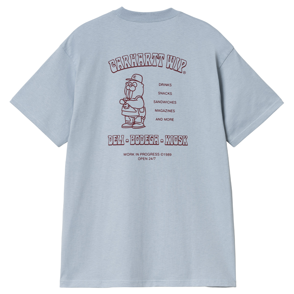 Carhartt WIP Sandwich T-Shirt Blue Fog Carhartt WIP Sandwich T-Shirt Blue Fog