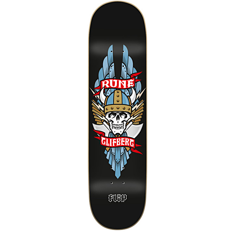 Flip Rune Viking Skateboard Deck 8.5