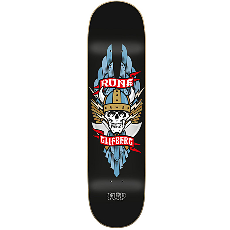 Flip Rune Viking Skateboard Deck 8.5 Flip Rune Viking Skateboard Deck 8.5