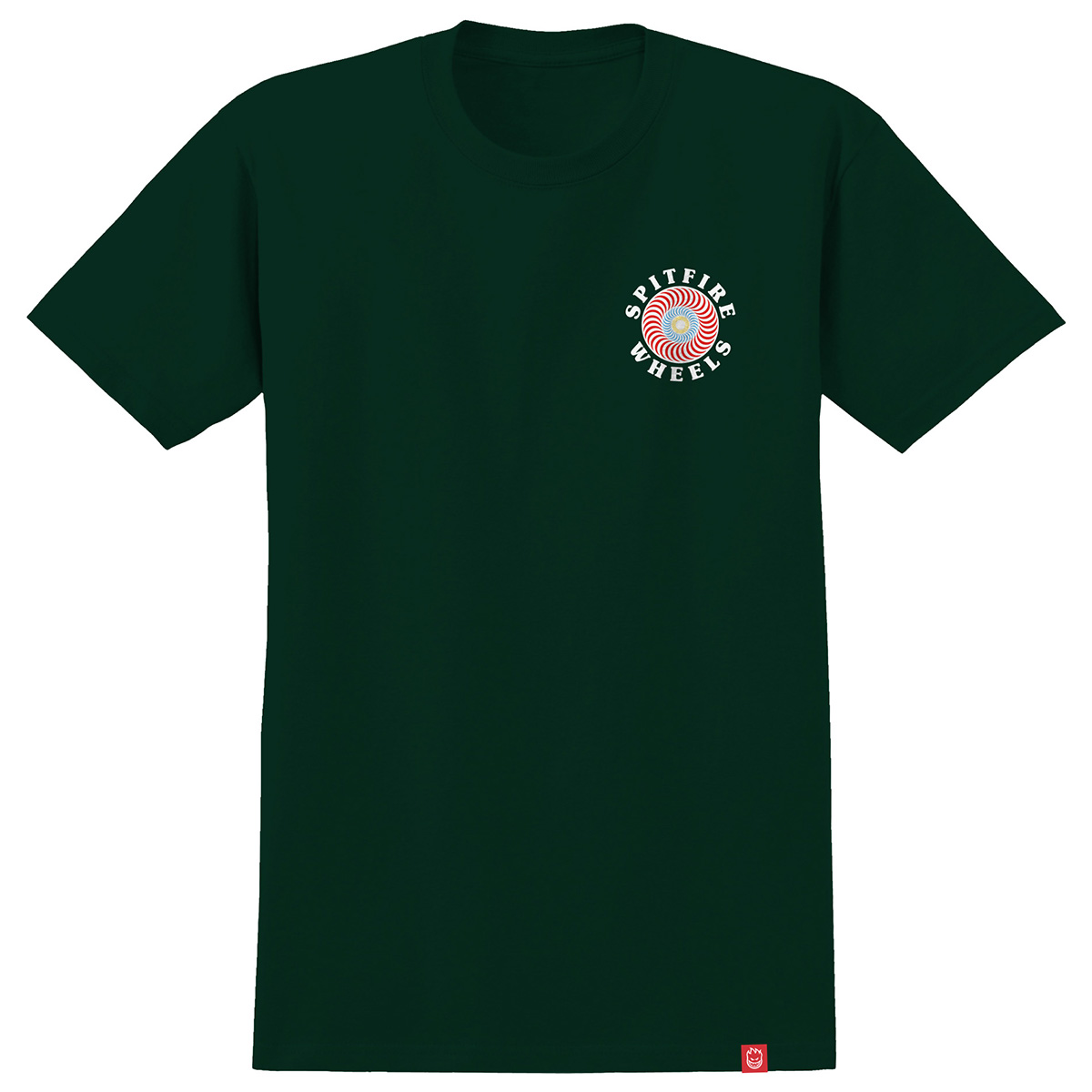 Spitfire OG Classic Fill T-Shirt Forest Green