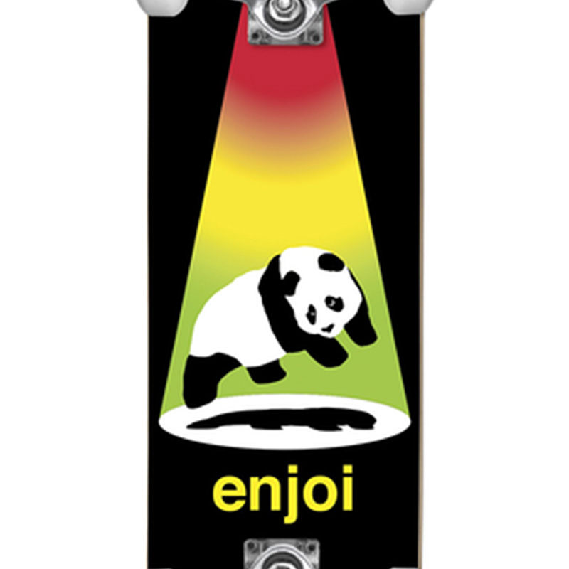 Enjoi Abduction Premium Complete Skateboard Gitd/Black 8.0 Enjoi Abduction Premium Complete Skateboard Gitd/Black 8.0