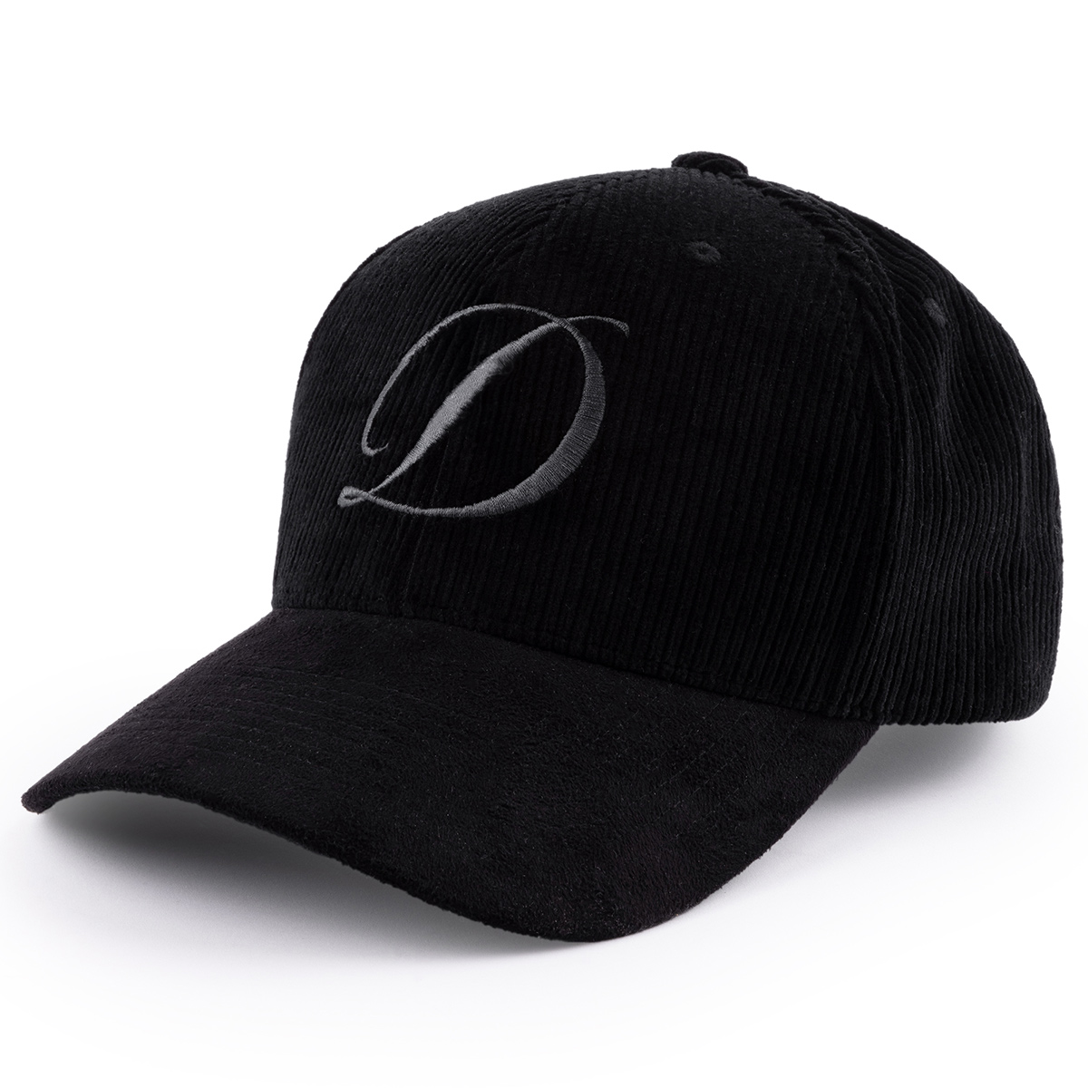 Dime Cord Full Fit Cap Black