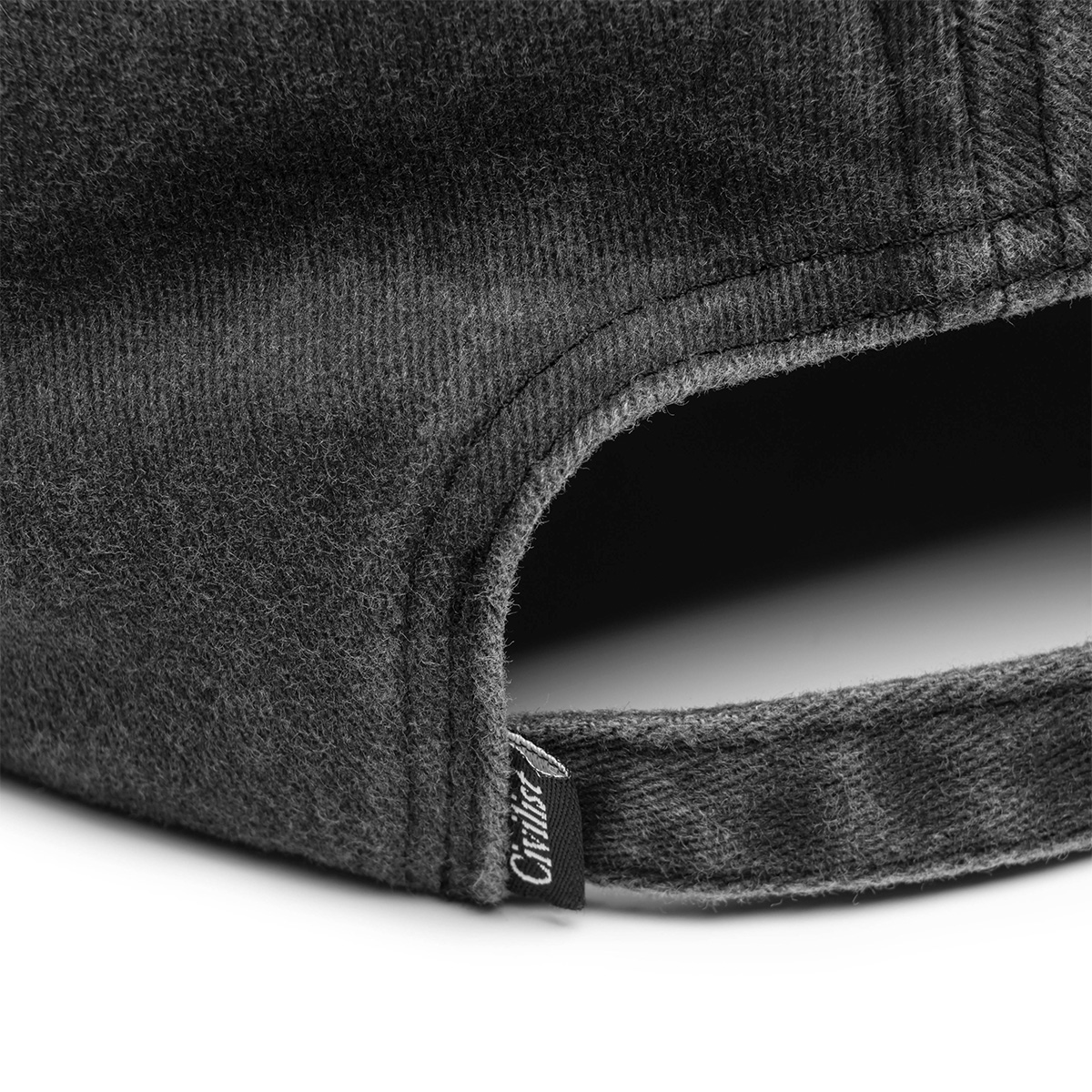 Civilist Arch Low Pro Cap Washed Black Civilist Arch Low Pro Cap Washed Black