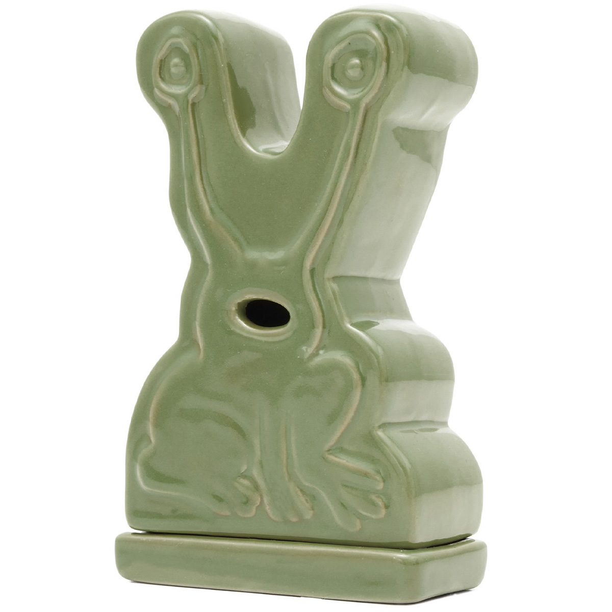 Butter Goods x Daniel Johnston Frog Ceramic Incense Holder Light Green