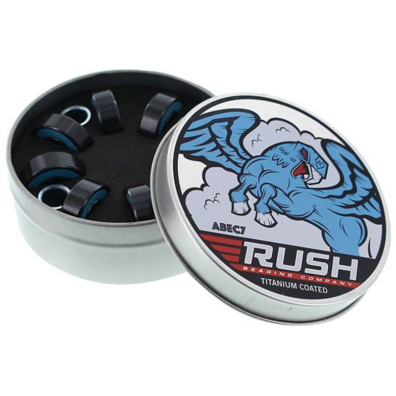 Rush Abec 7 Bearings Tins (spacers included)