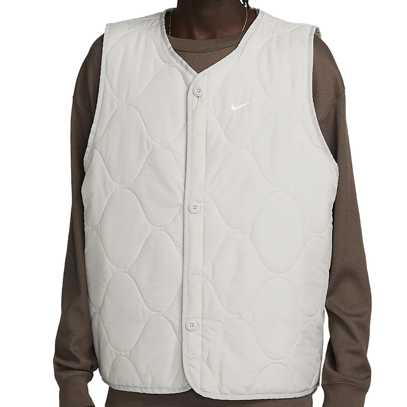 Nike SB Life Woven Insulated Military Vest Lt Iron Ore/White Nike SB Life Woven Insulated Military Vest Lt Iron Ore/White