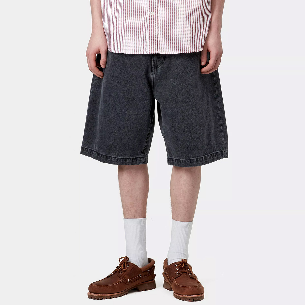 Carhartt WIP Landon Short Black Heavy Stone Wash Carhartt WIP Landon Short Black Heavy Stone Wash