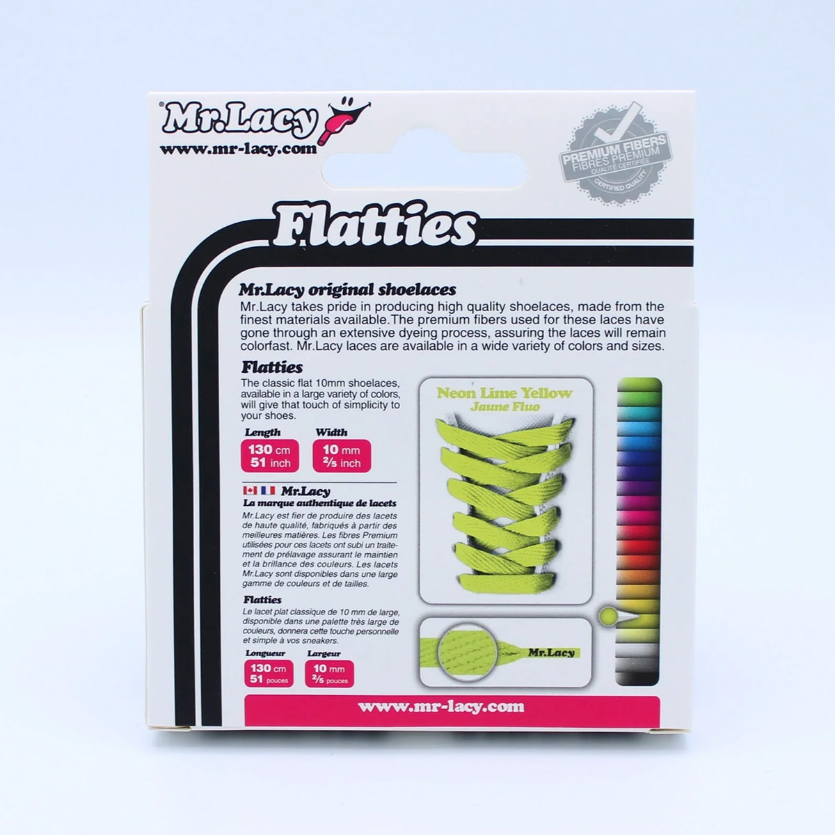 Mr.Lacy Flatties Neon Lime Yellow