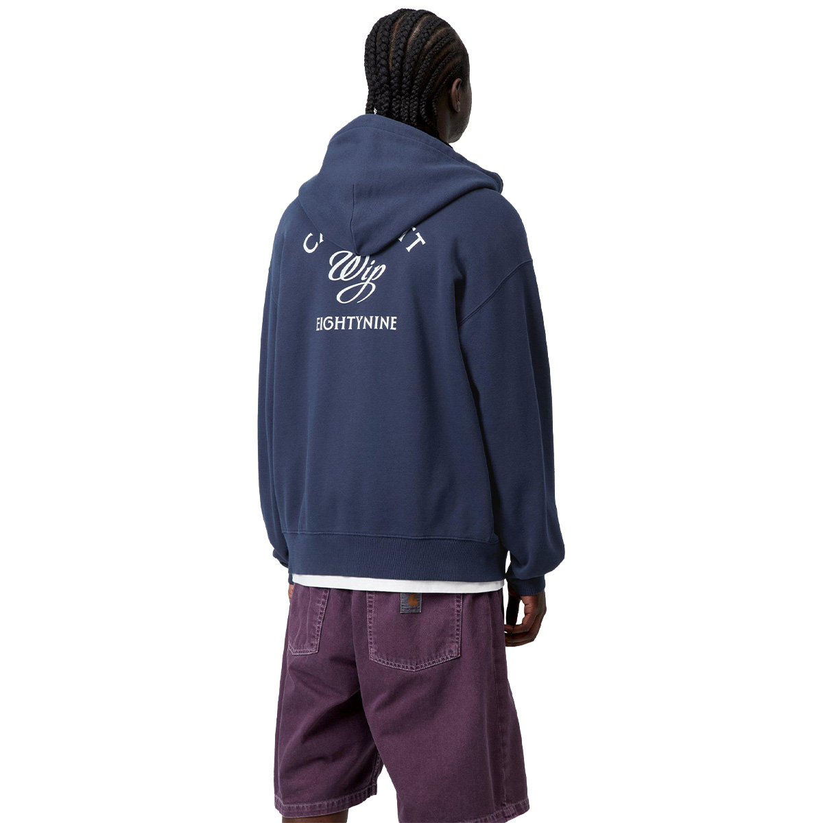 Carhartt WIP Eightynine Hooded Sweater Jacket Jupiter
