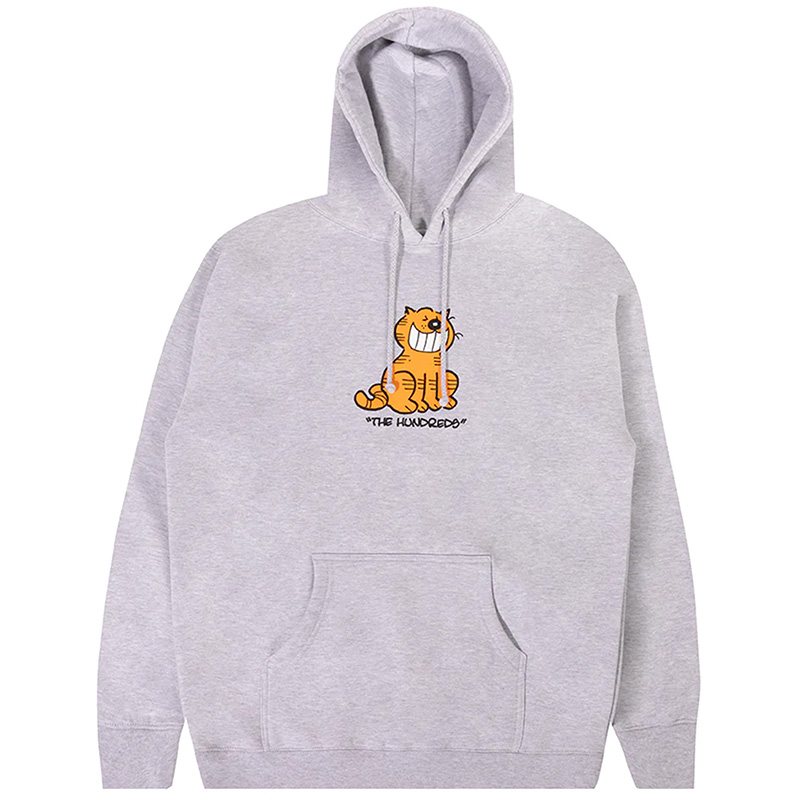 The Hundreds Smile Hoodie Grey Heather L 1128972_L
