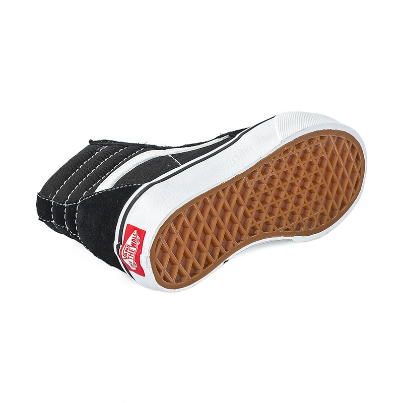Vans Kids Sk8-Hi Black/True White Vans Kids Sk8-Hi Black/True White