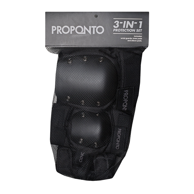 Proponto 3-in-1 Protection Pads Black