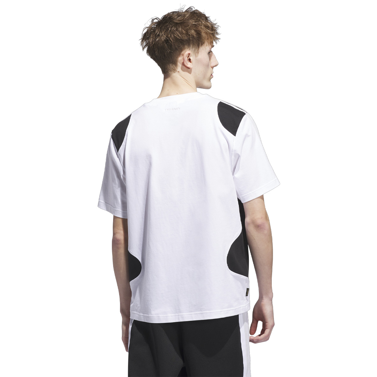 Adidas Tyshawn T-Shirt White/Black Adidas Tyshawn T-Shirt White/Black