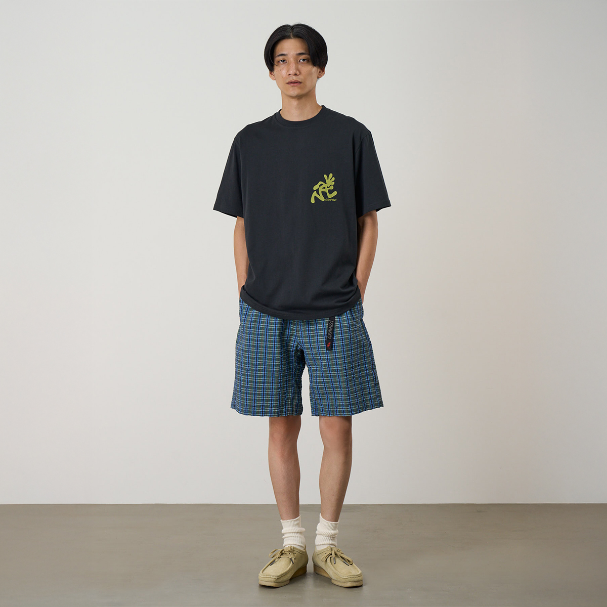 Gramicci Running Man T-Shirt Vintage Black