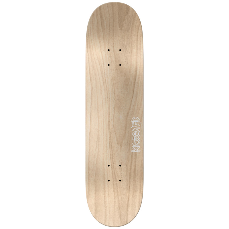 Krooked Flock Pricepoint Skateboard Deck Blue 8.25