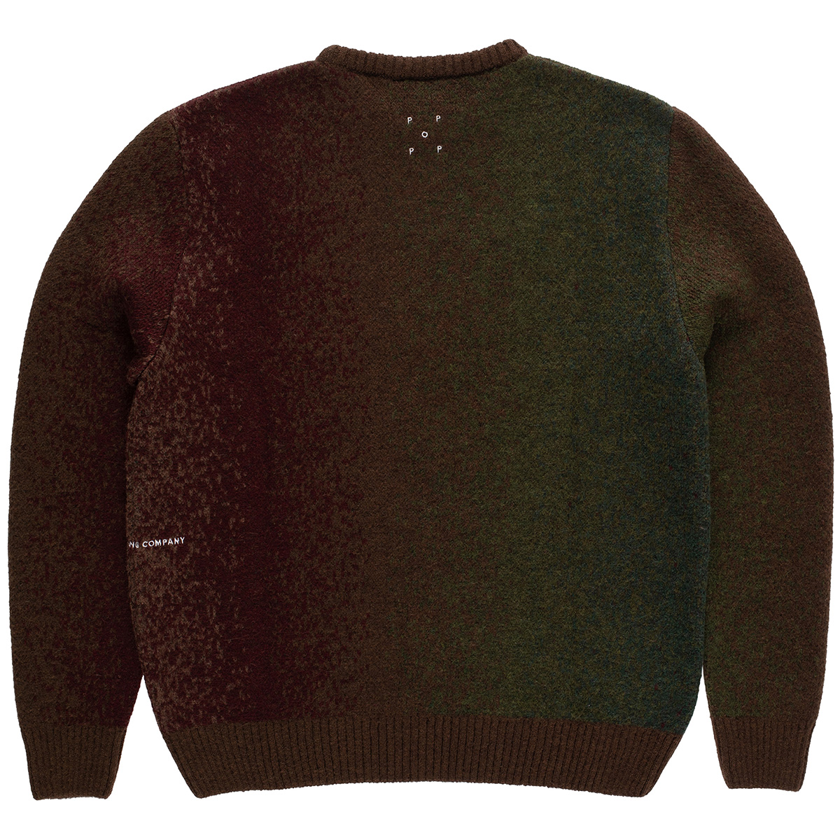 POP Mohair Striped Knitted Sweater Multicolour POP Mohair Striped Knitted Sweater Multicolour