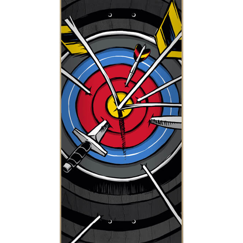 Flip Berger Blast Skateboard Deck 8.0