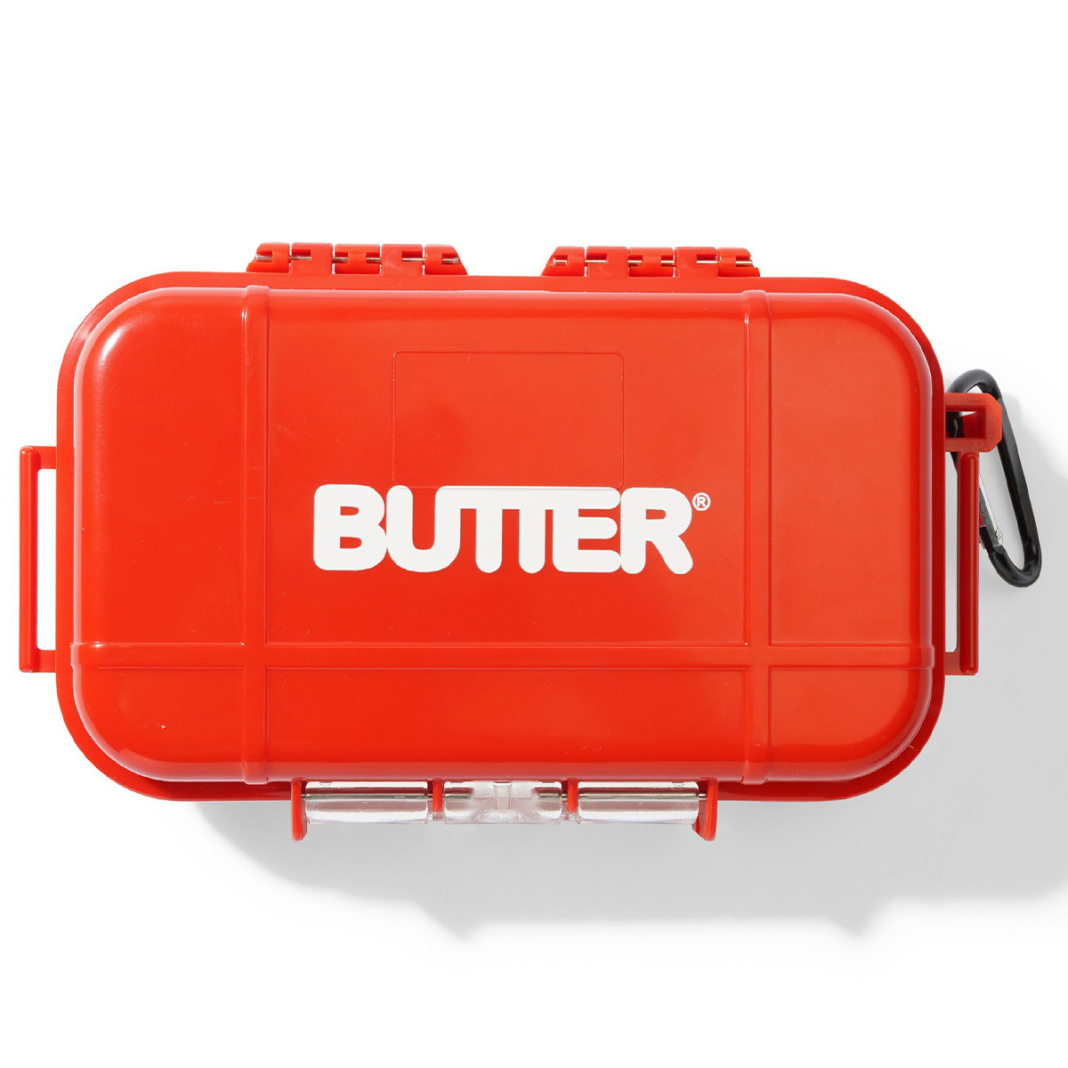 Butter Goods Mini Plastic Logo Case Red