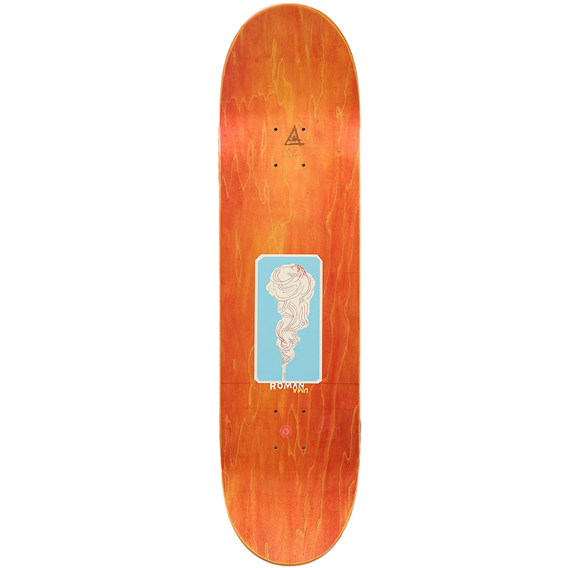 UMA landsleds Roman Art Two Skateboard Deck 8.75