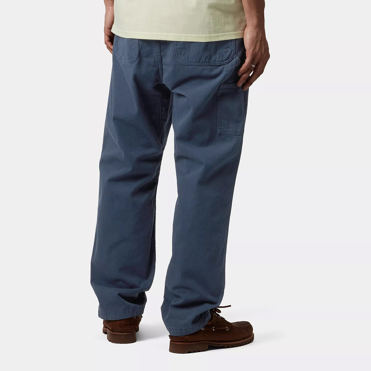 Carhartt WIP Flint Pant Dusky Blue Garment Dyed Carhartt WIP Flint Pant Dusky Blue Garment Dyed