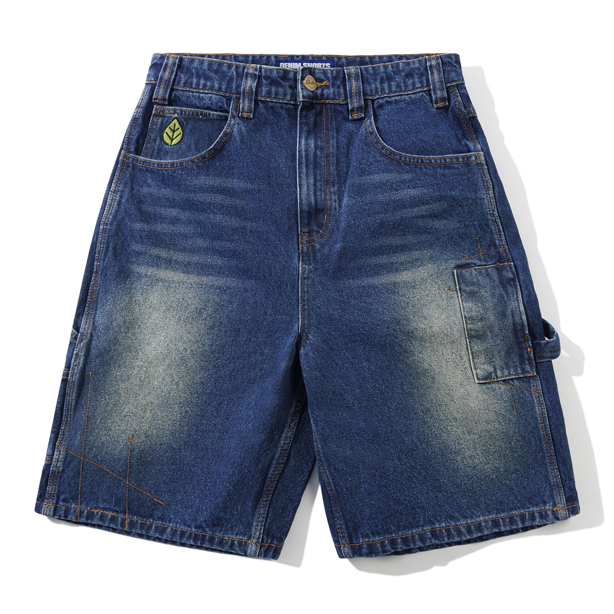 Butter Goods Weathergear Denim Shorts Repaired Indigo