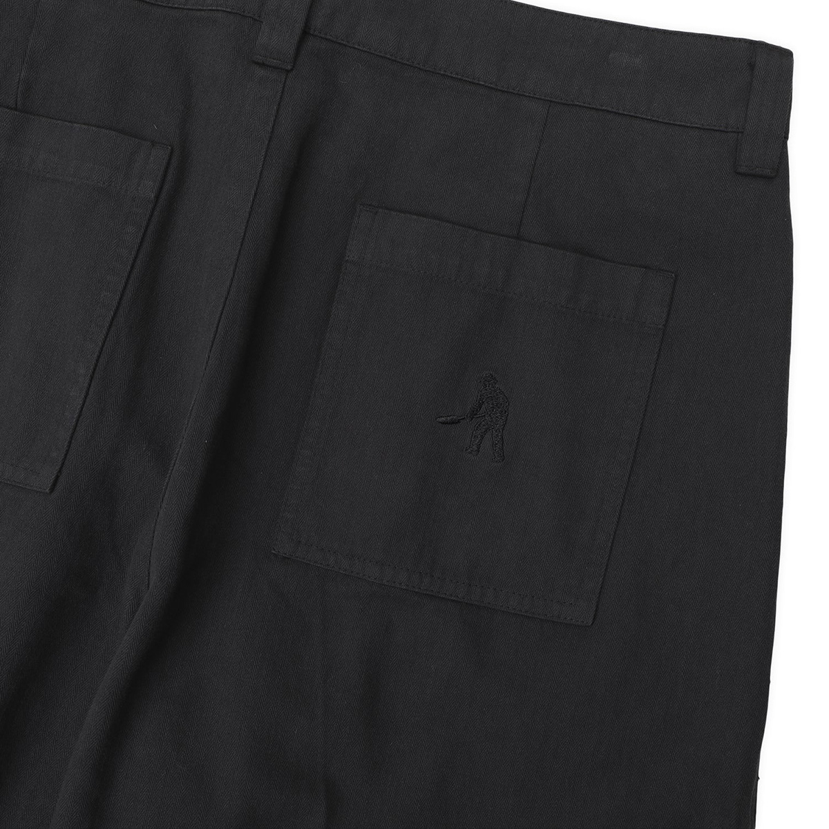 Pass Port Herringbone Leagues Club Pant Vintage Black