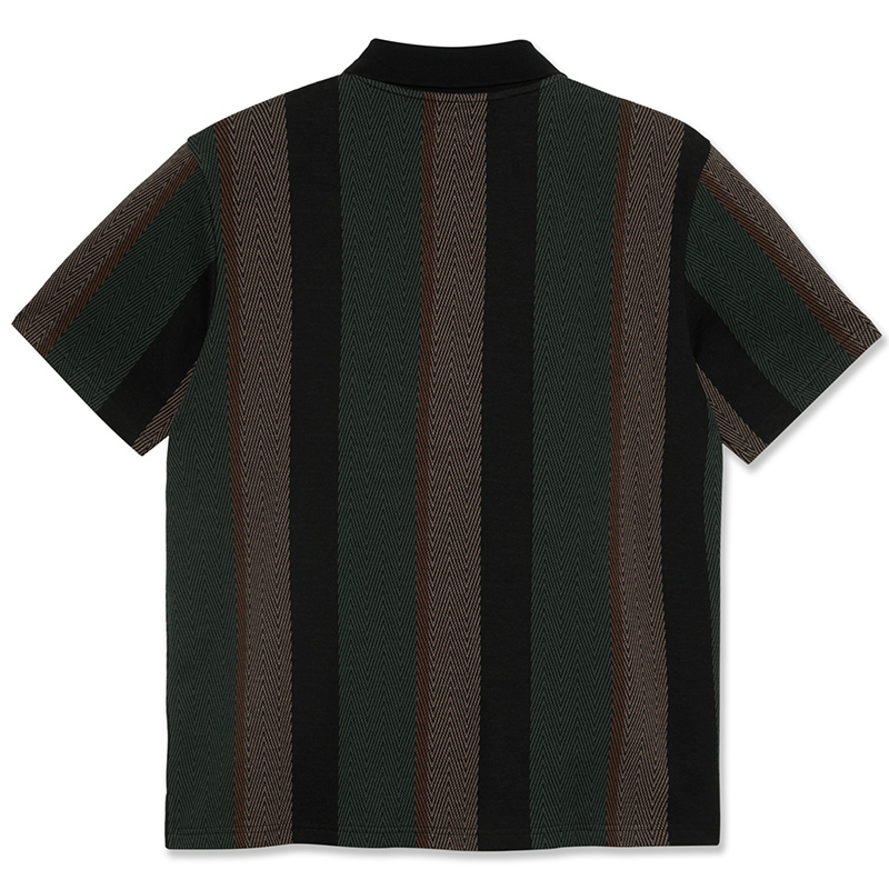 Polar Jacques Polo Shirt Black/Salmon Polar Jacques Polo Shirt Black/Salmon