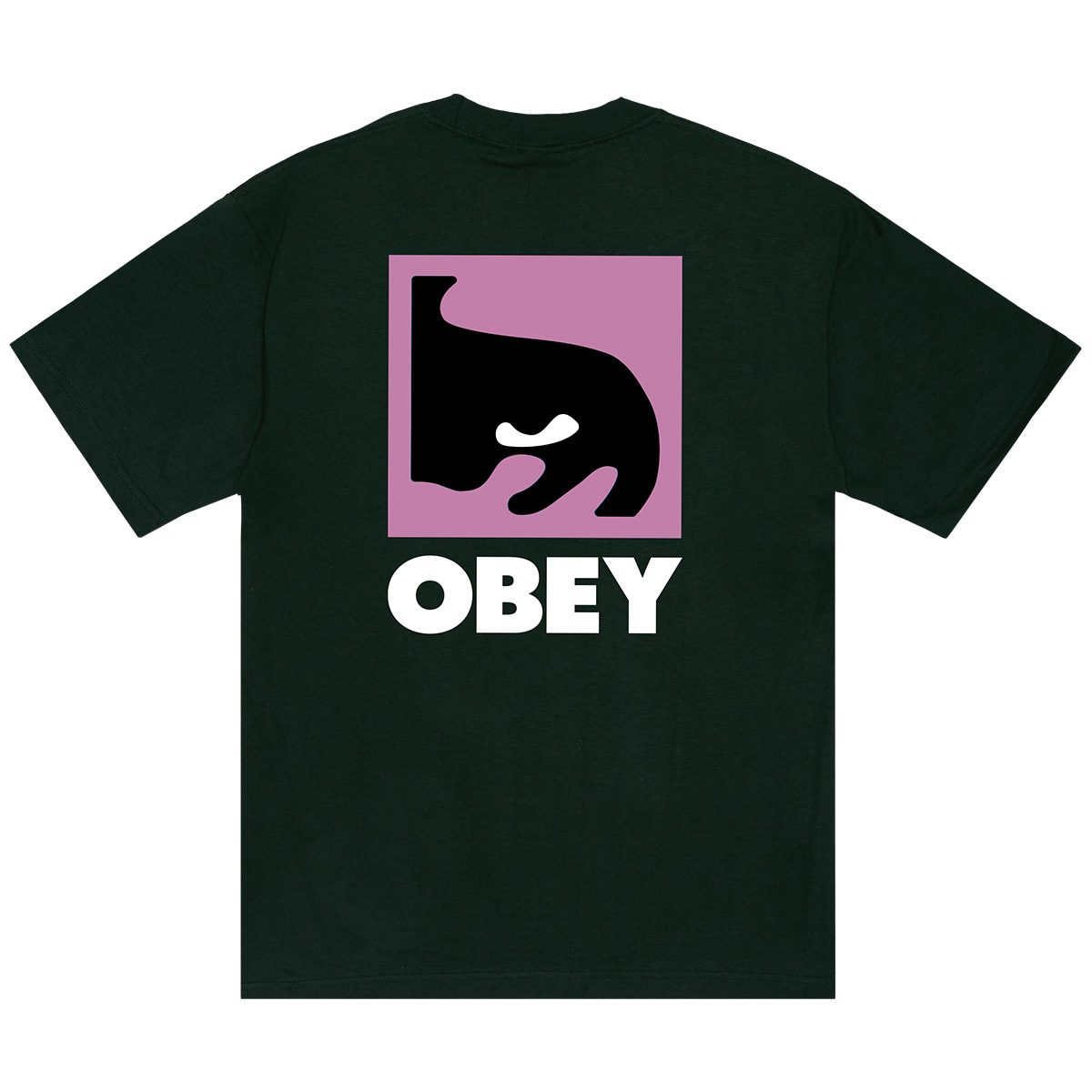 Obey Quarter Eye Icon T-Shirt Forest Green