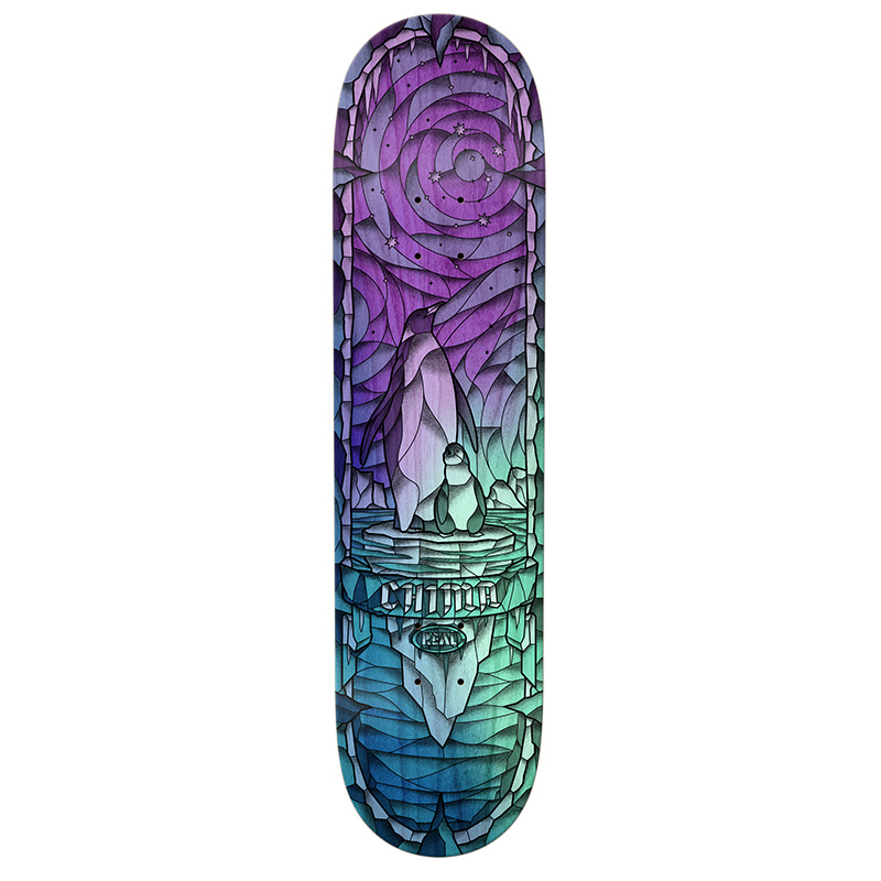 Real Chima Chromatic Cathedral Skateboard Deck 8.12