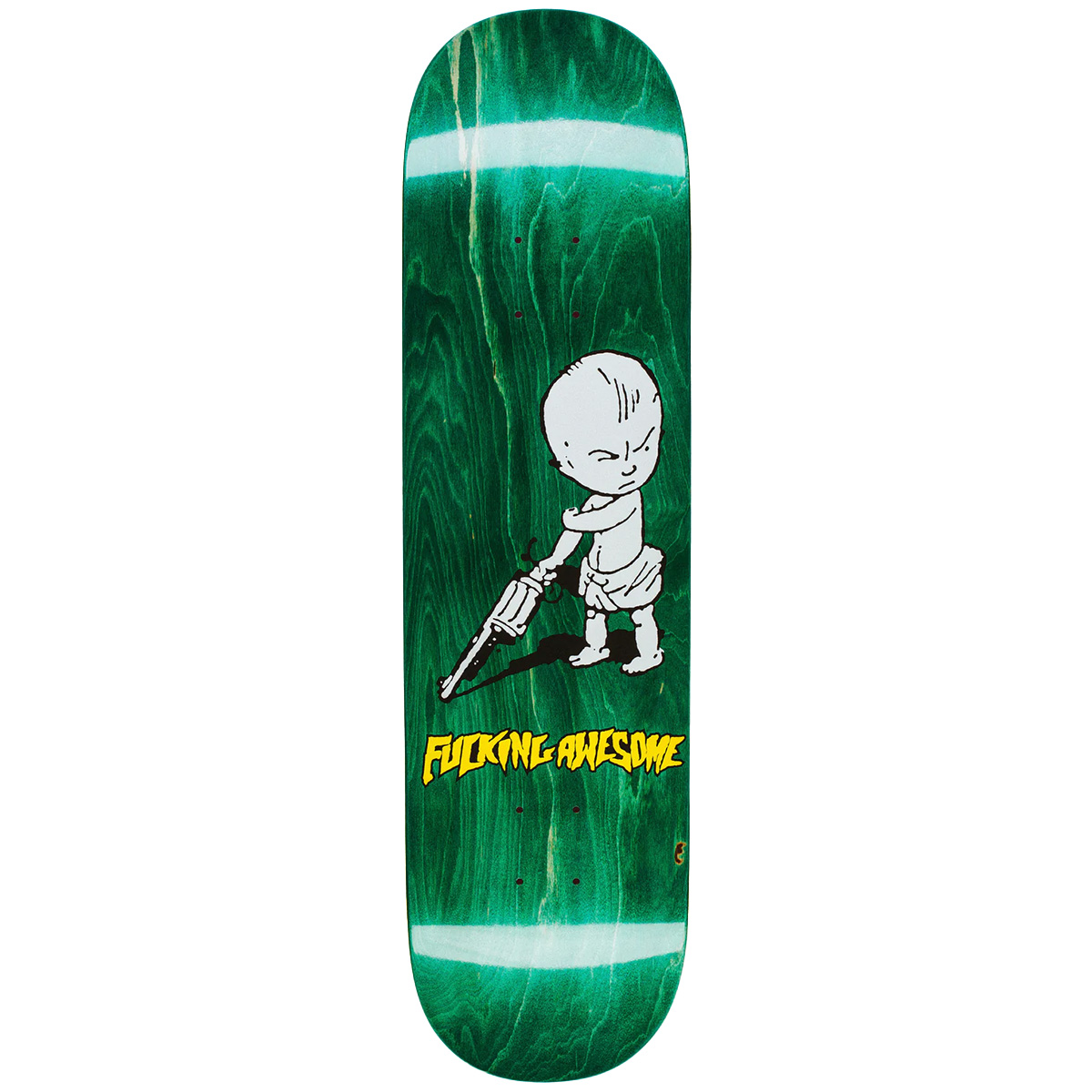 Fucking Awesome Gun Baby Skateboard Deck -Shape 1- 8.5 Fucking Awesome Gun Baby Skateboard Deck -Shape 1- 8.5